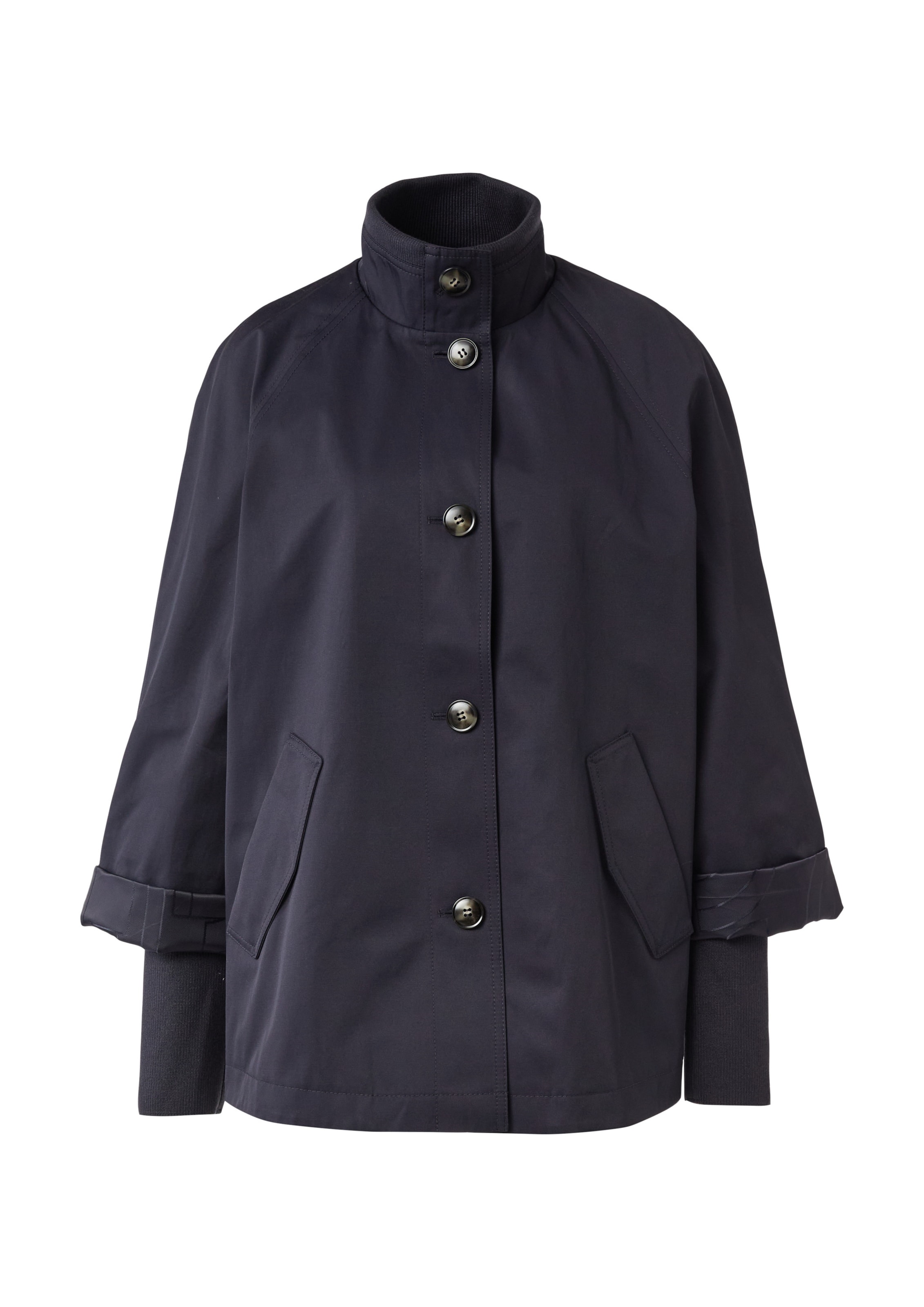 COMMA Between-Season Jacket in Blue: front