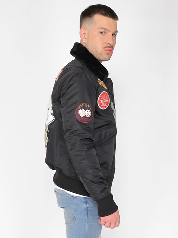 TOP GUN Between-Season Jacket ' TG20213032 ' in Black