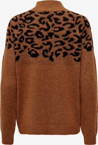 JDY Sweater 'HARMONY' in Brown