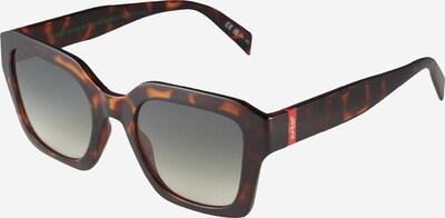 LEVI'S ® Sonnenbrille 'LV 1027/S' in braun / karamell / rot / weiß, Produktansicht