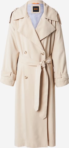 BOSSPrijelazni kaput 'Coluent' - bež boja: prednji dio