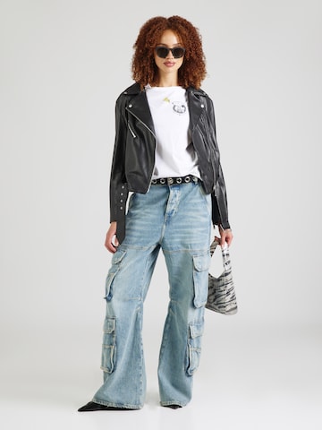 Tricou 'Snoppy Take Care' de la PRINCESS GOES HOLLYWOOD pe alb