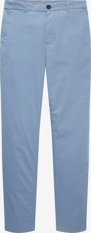 TOM TAILOR Tapered Chino trousers in Blue: front