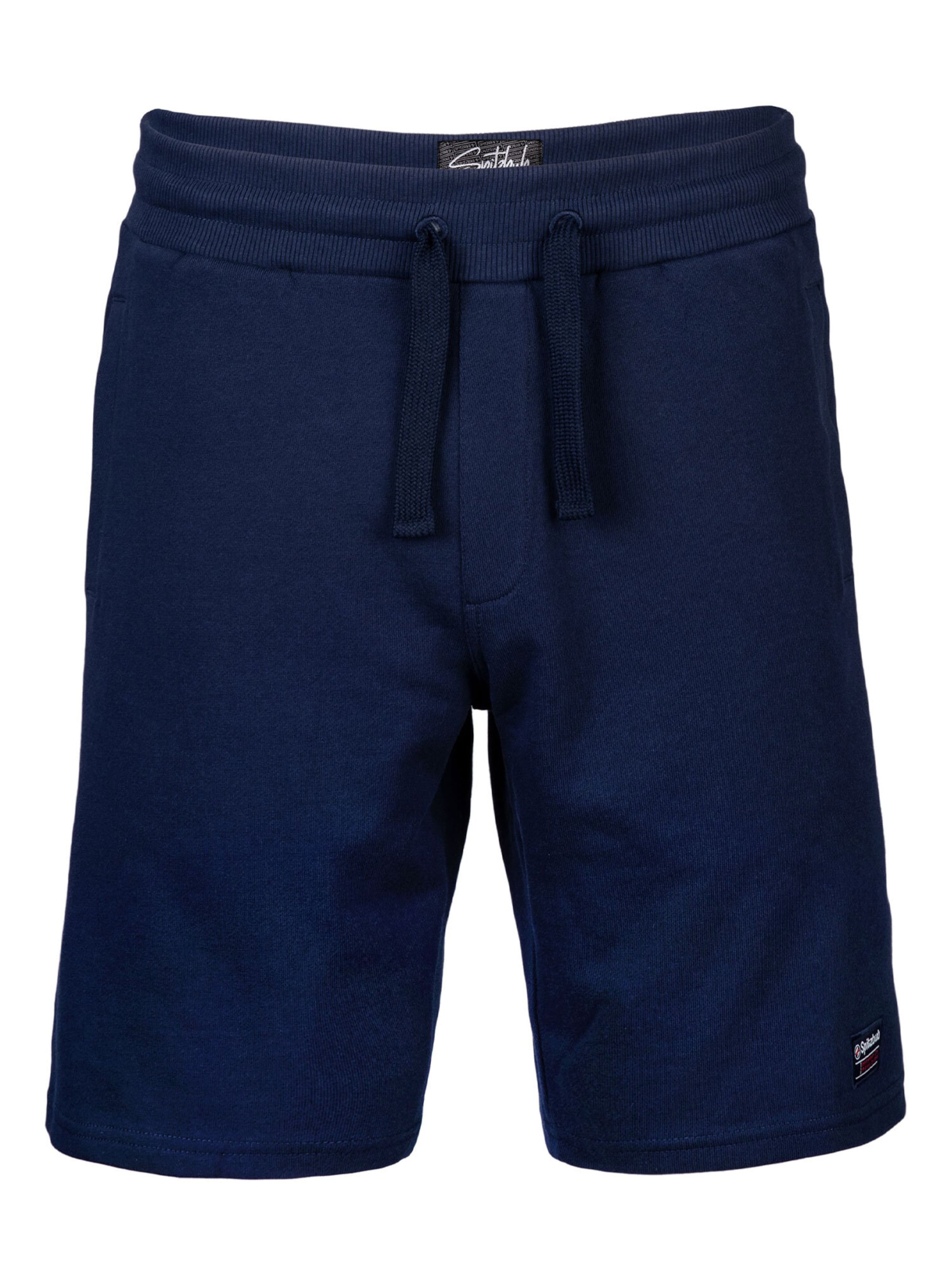Regular Pantalon 'Markus' SPITZBUB en bleu : devant