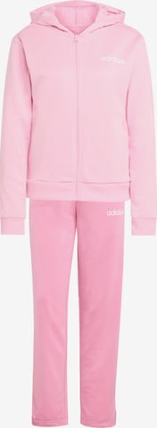 ADIDAS SPORTSWEAR Облекло за трениране 'Essentials' в розово: отпред