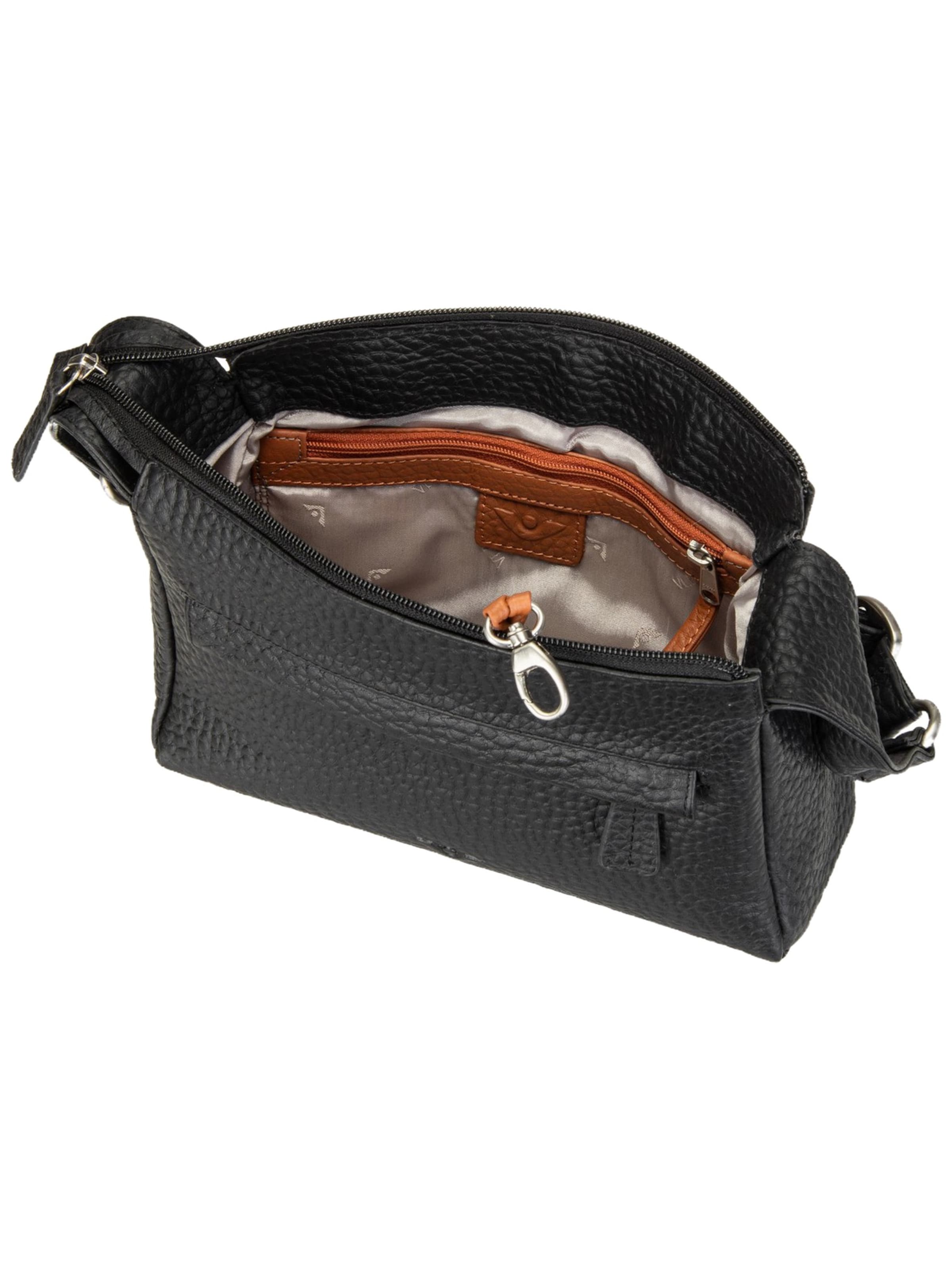 VOi Crossbody Bag ' Hirsch Bine ' in Black