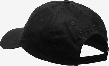 Lyle & Scott Cap in Schwarz