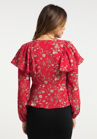 faina Bluse in Rot