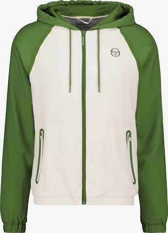 Sergio Tacchini Trainingsjacke 'RISPECCHIO' in Beige: Vorderseite