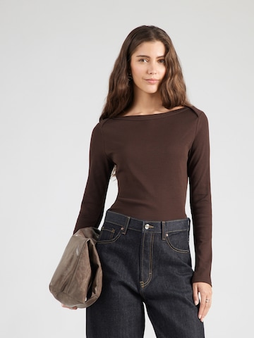 T-shirt s.Oliver en marron : devant