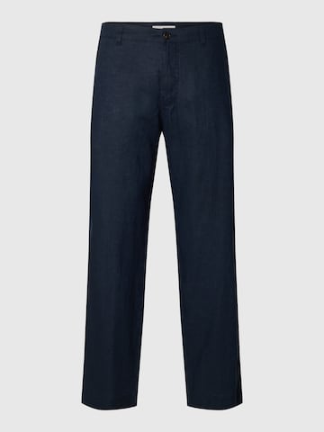 SELECTED Regular Broek '196 Straight' in Blauw