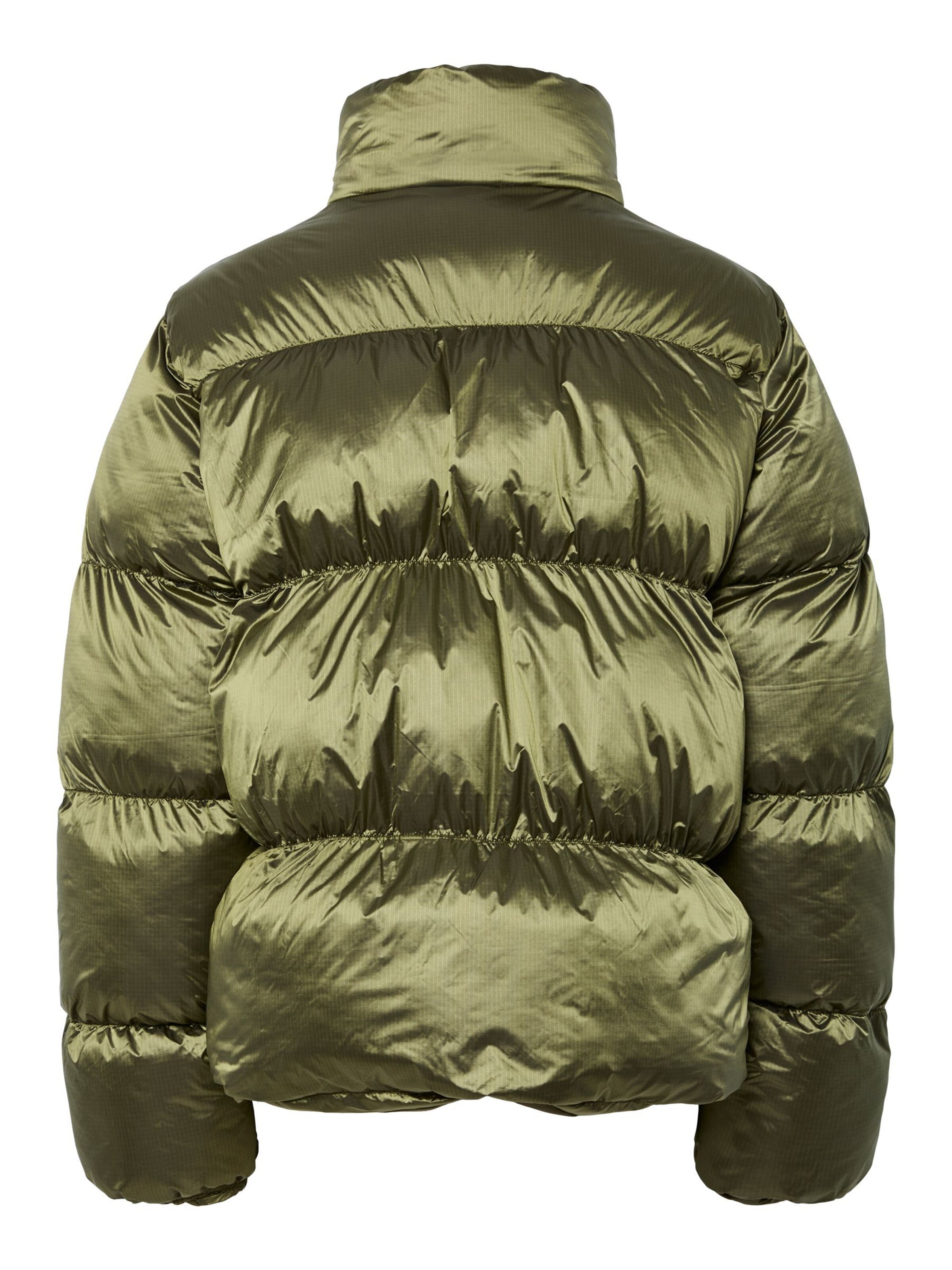 PIECES Vinterjakke 'MILLA' i grøn