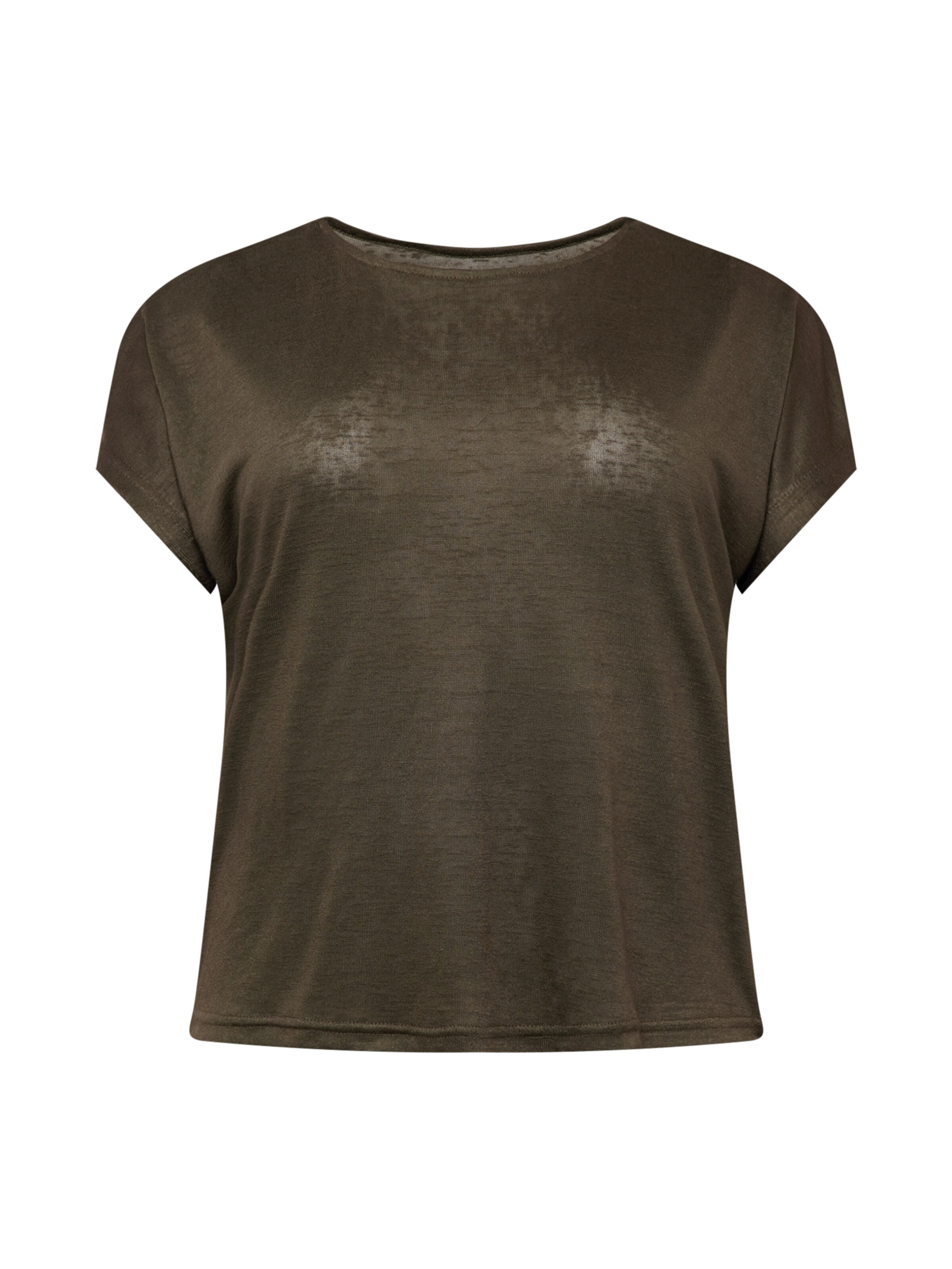 T-shirt 'Aurea' ABOUT YOU Curvy en vert : devant