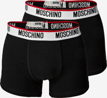 MOSCHINO Boxer shorts in Black: front