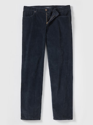 Hiltl Regular Pants 'Dean - Casual Corduroy' in Blue: front