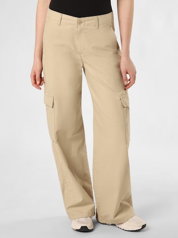 LEVI'S ® Wide Leg Cargohose in Beige: predná strana