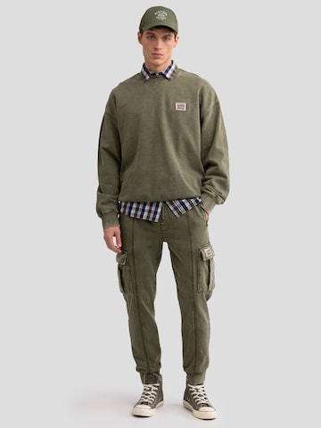 BIG STAR Sweatshirt 'CARON' in Green