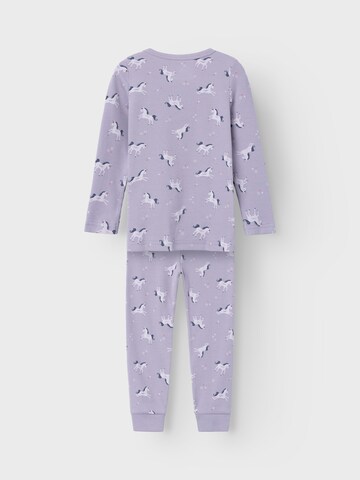 NAME IT Pajamas 'NMFUNICORN' in Purple