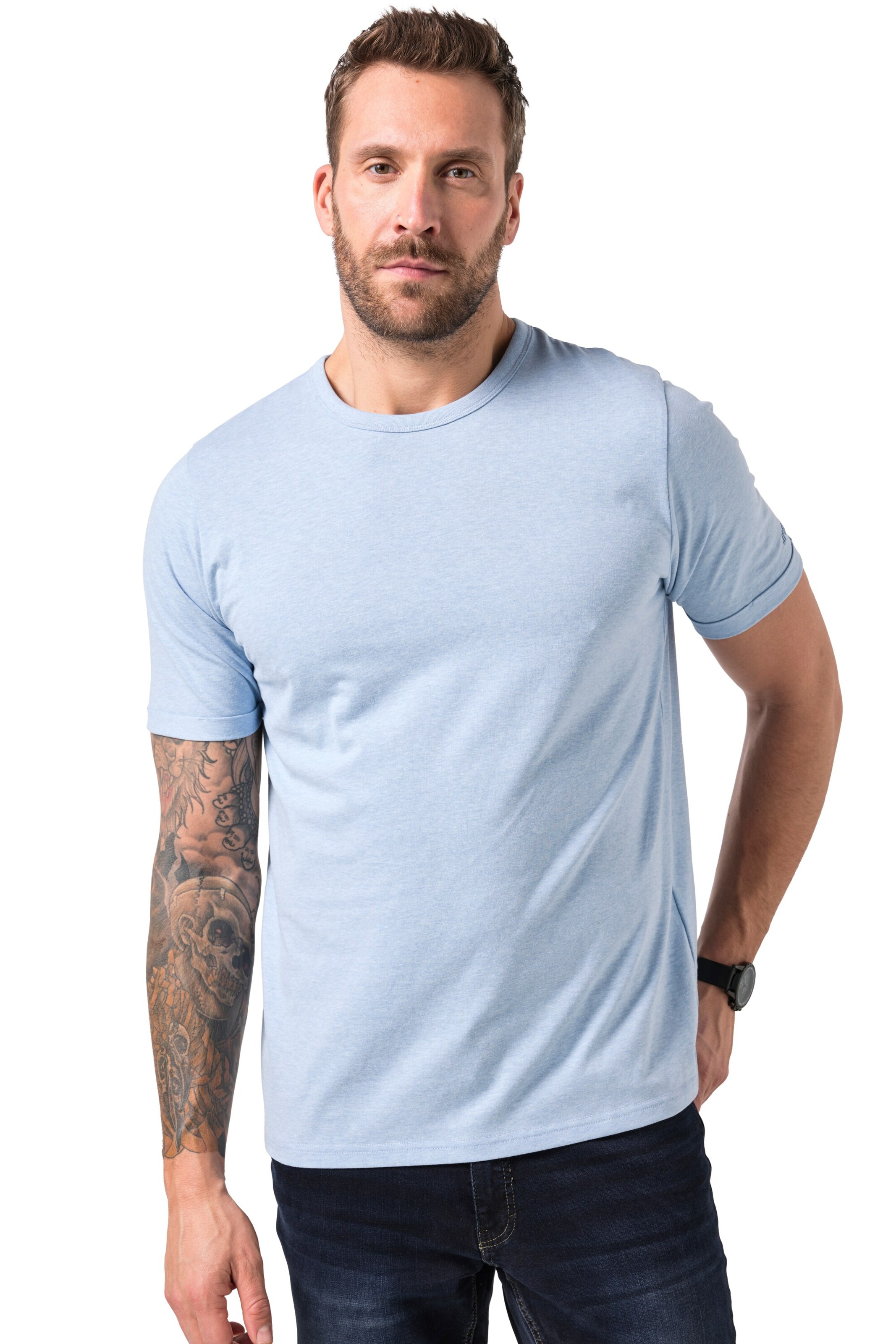 JP1880 Shirt in Blue: front