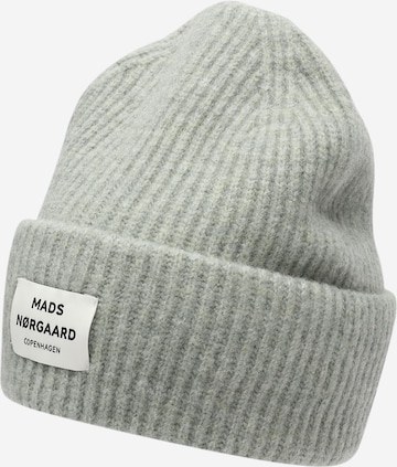 MADS NORGAARD COPENHAGEN Beanie 'Tosca Anju' in Green: front