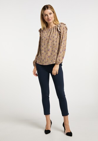 Usha Blouse in Beige