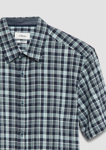 Coupe regular Chemise s.Oliver en bleu