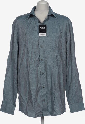 Bexleys Button Up Shirt in L in Green: front