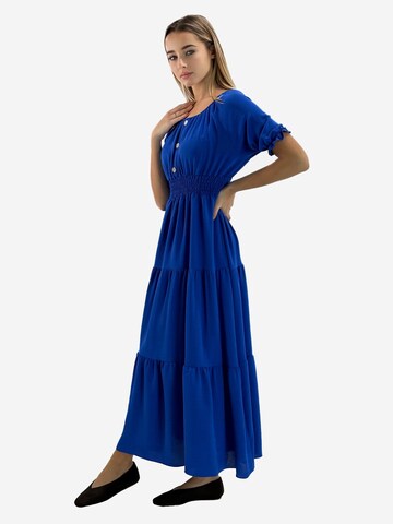 Elara Kleid in Blau