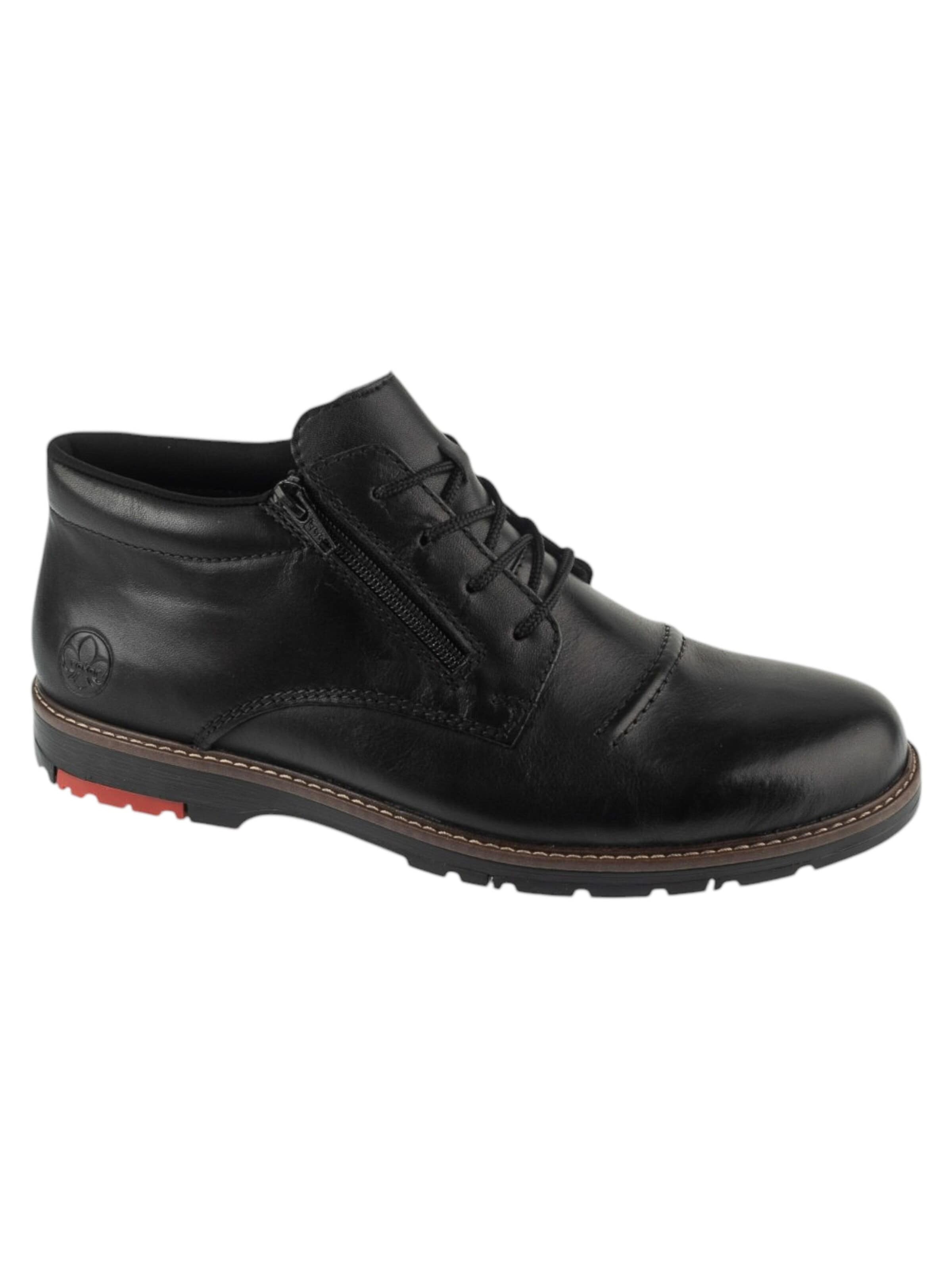 Rieker Athletic Lace-Up Shoes 'Rieker Shoes 10504' in Black: front