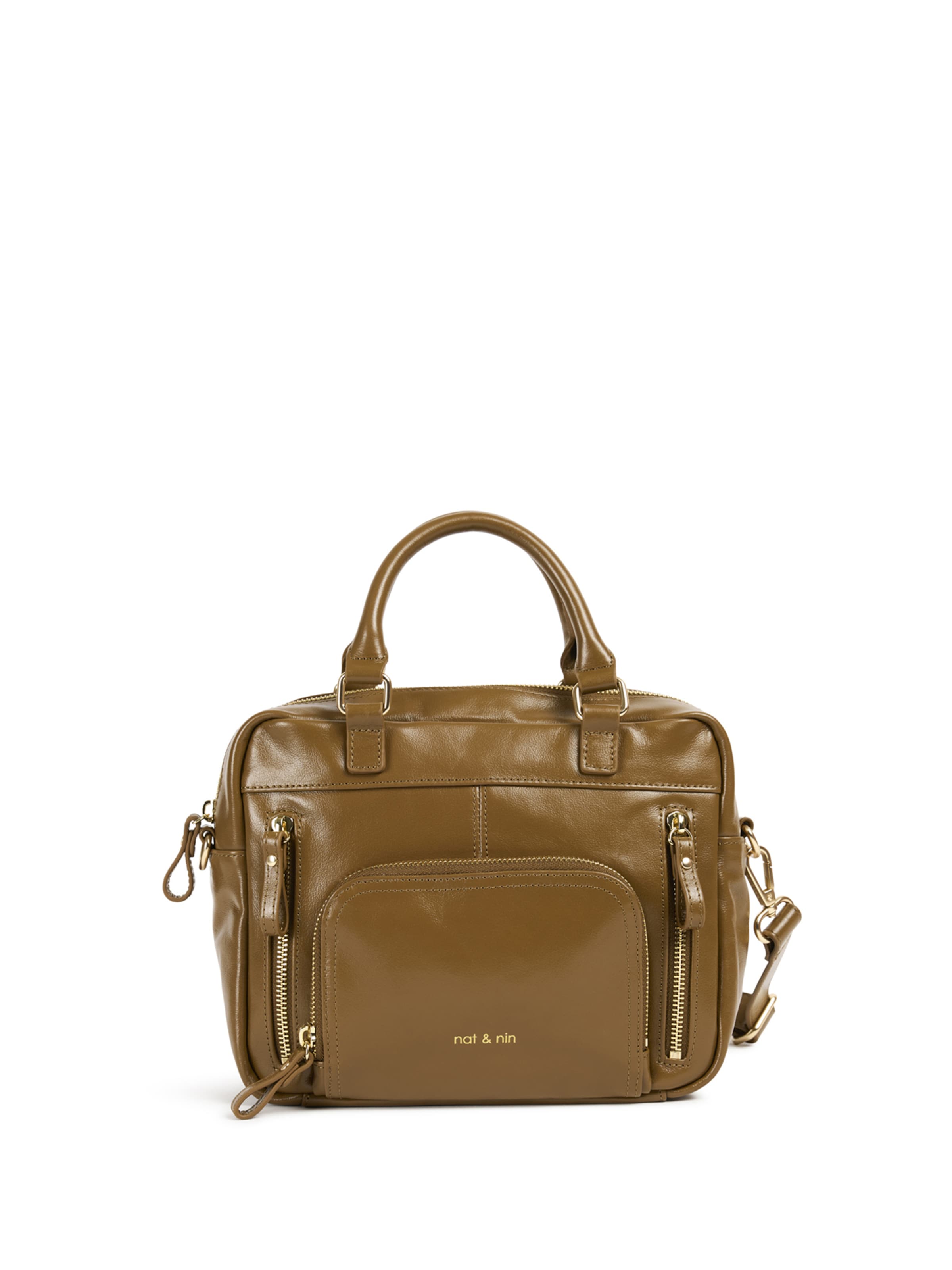 Nat&Nin Handtasche 'Mini Macy' in One Size in karamell, Produktansicht