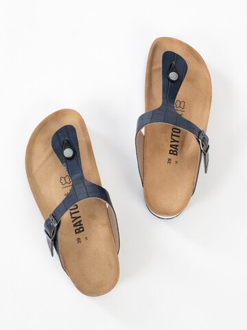 Bayton T-Bar Sandals 'Asturias' in Blue