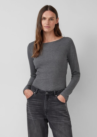 s.Oliver Shirt in Grey: front