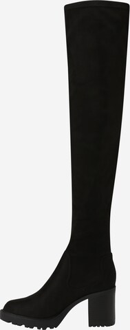 ONLY Over the Knee Boots 'Barbara' in Black