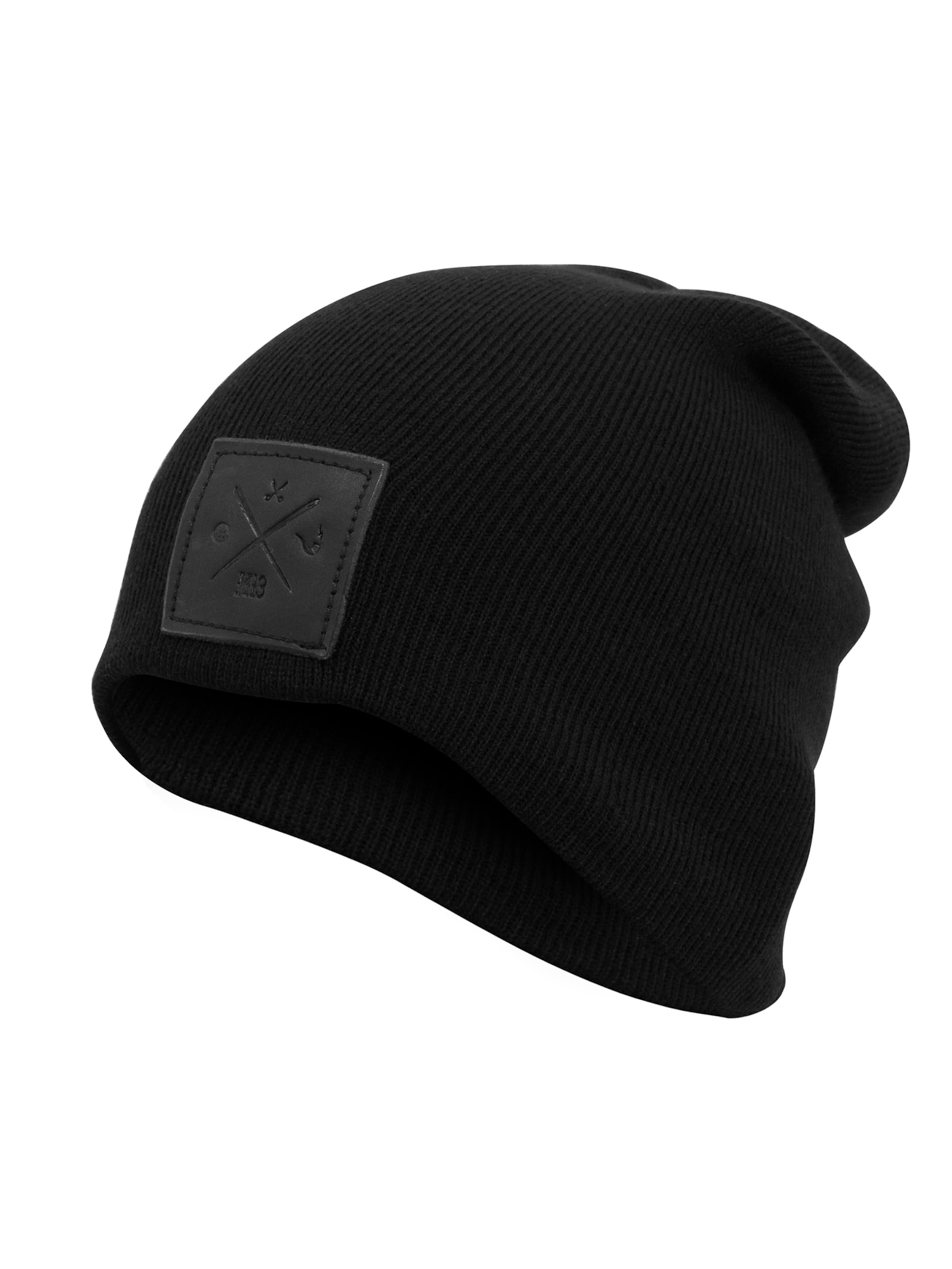 Manufaktur13 Beanie 'Slouch' in Black