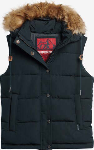 Superdry Vest 'Everest' in Blue: front