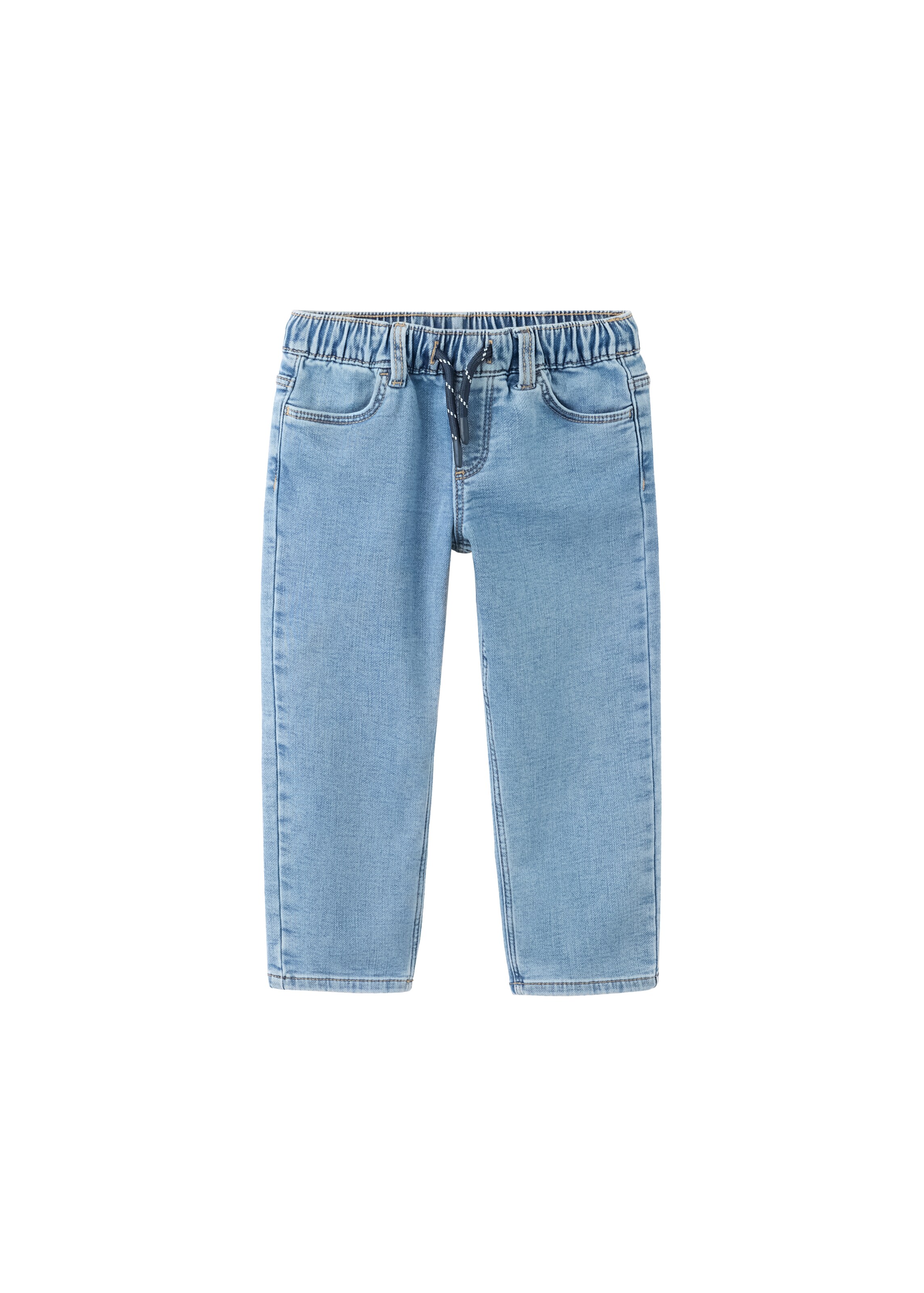 Jean 'PABLO' MANGO KIDS en bleu : devant