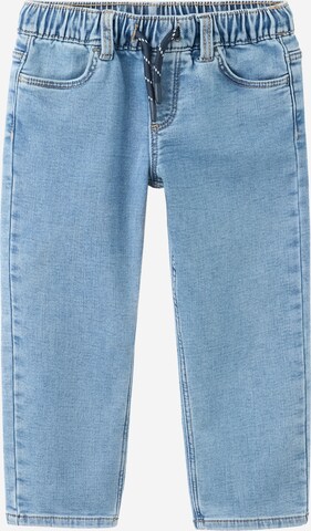 Jean 'PABLO' MANGO KIDS en bleu : devant