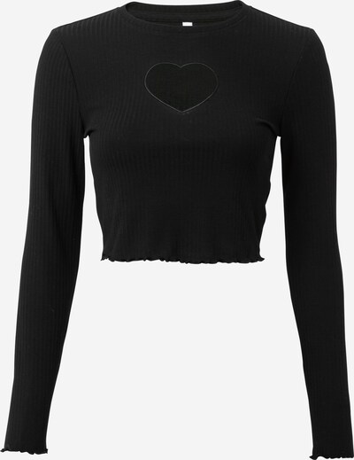NEON & NYLON Camiseta 'EMMA' en negro, Vista del producto