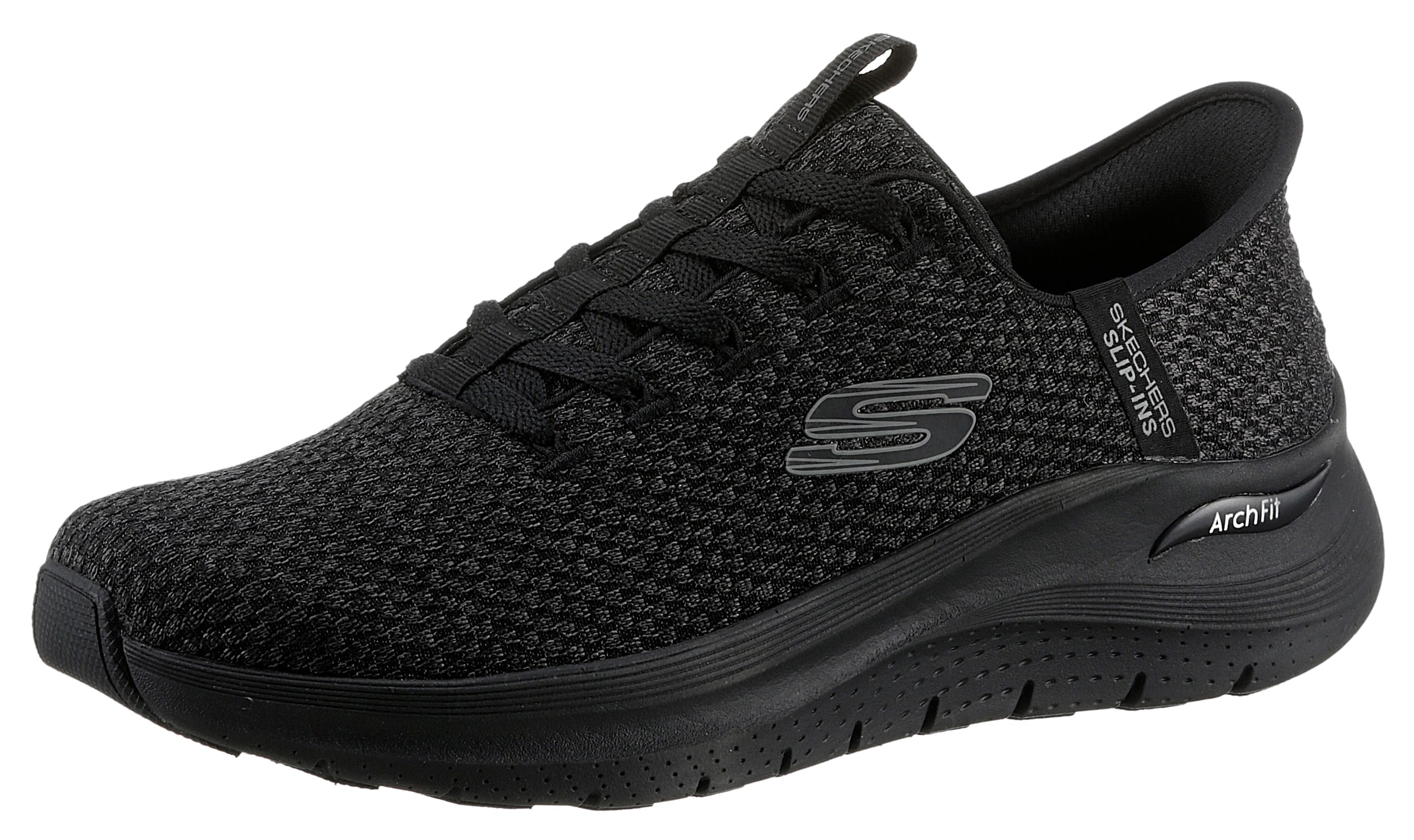 SKECHERS Sneakers laag 'Arch Fit 2.0' in Zwart: voorkant