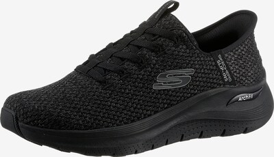 SKECHERS Slip-Ons in Black / White, Item view