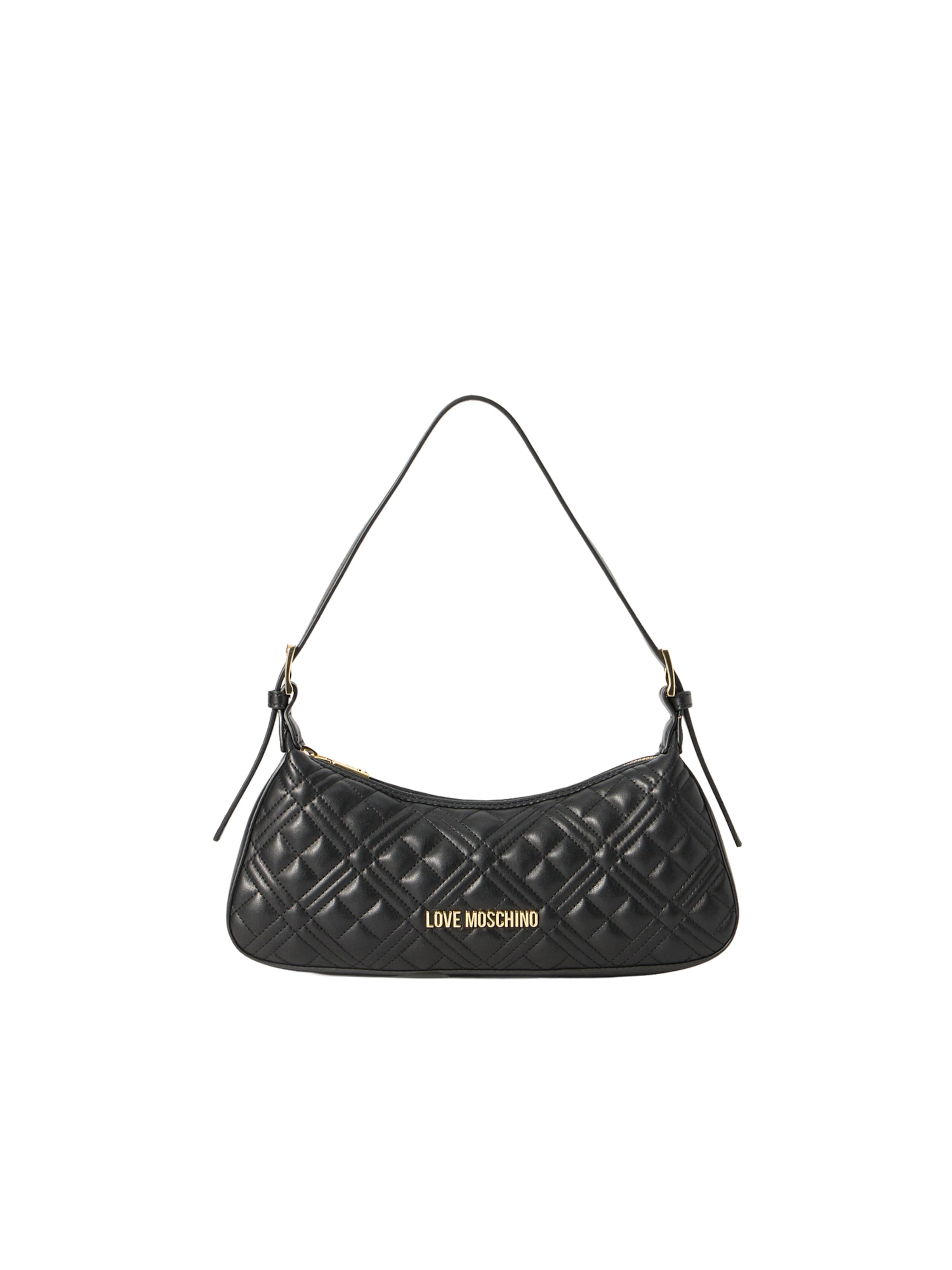 Love Moschino - Mala de ombro em preto: frente