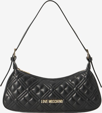 Love Moschino Наплечная сумка в Черный: спереди