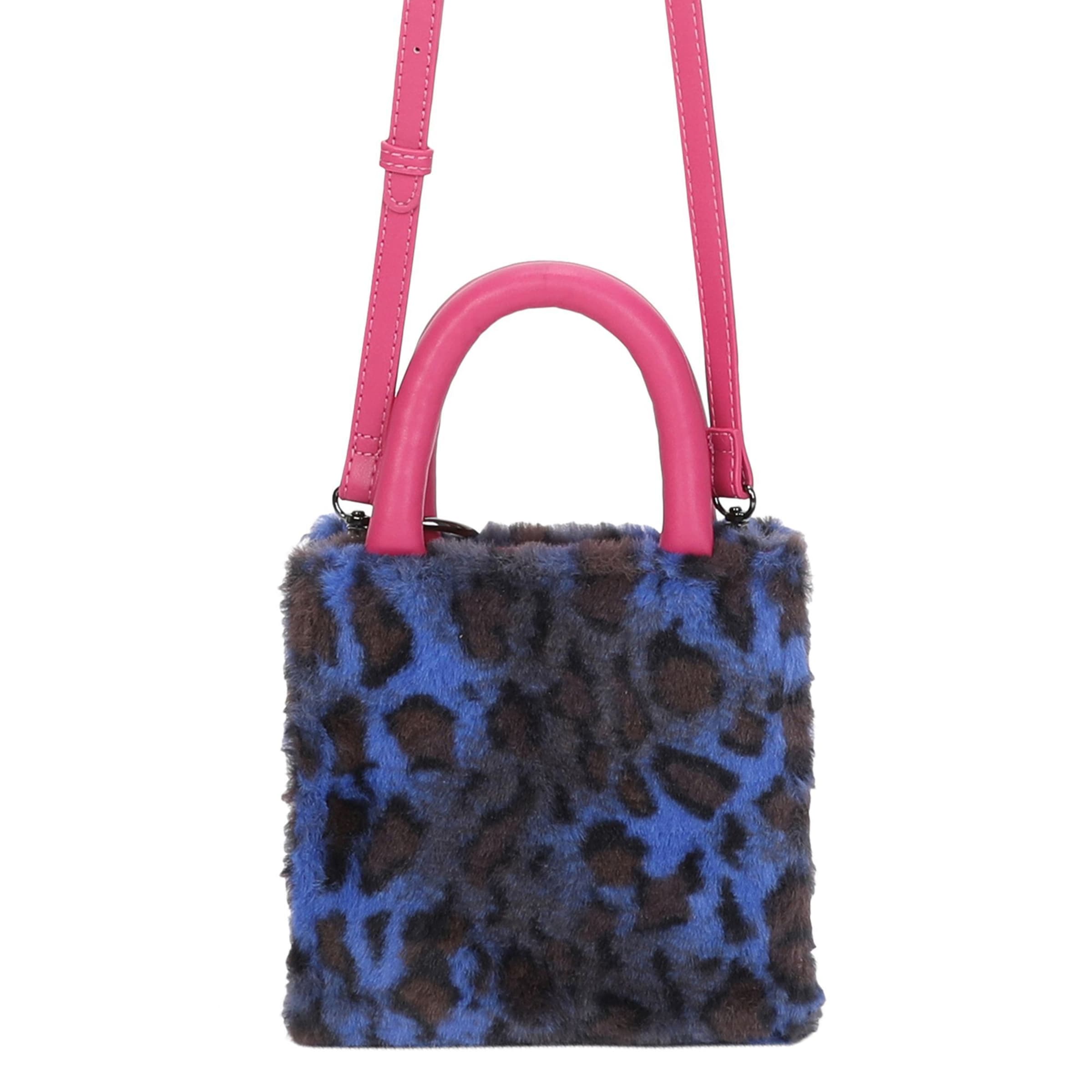 BUFFALO Handtasche 'Boxy33' in Blau