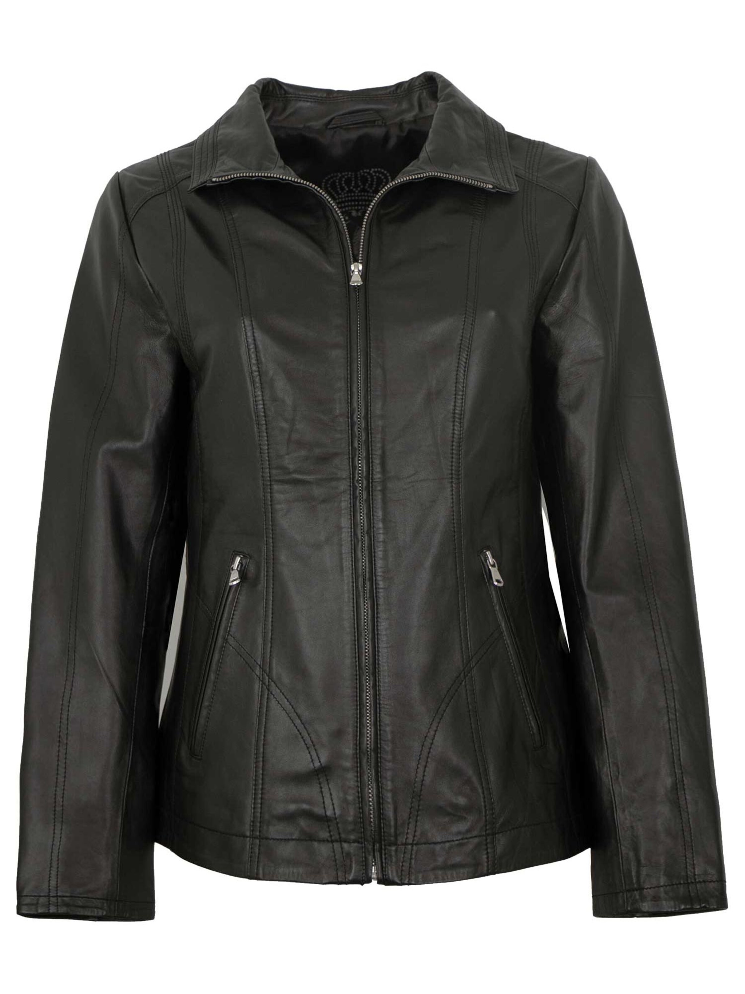 MADDOX Between-Season Jacket 'Paulina' in Black: front