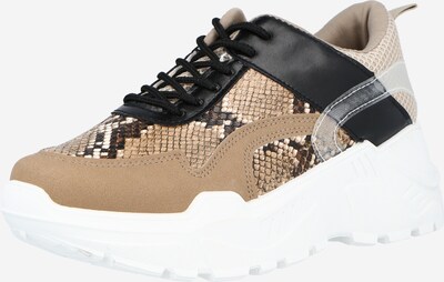 Sneaker low 'Quinne' ZABAIONE pe maro deschis / gri / negru / alb, Vizualizare produs