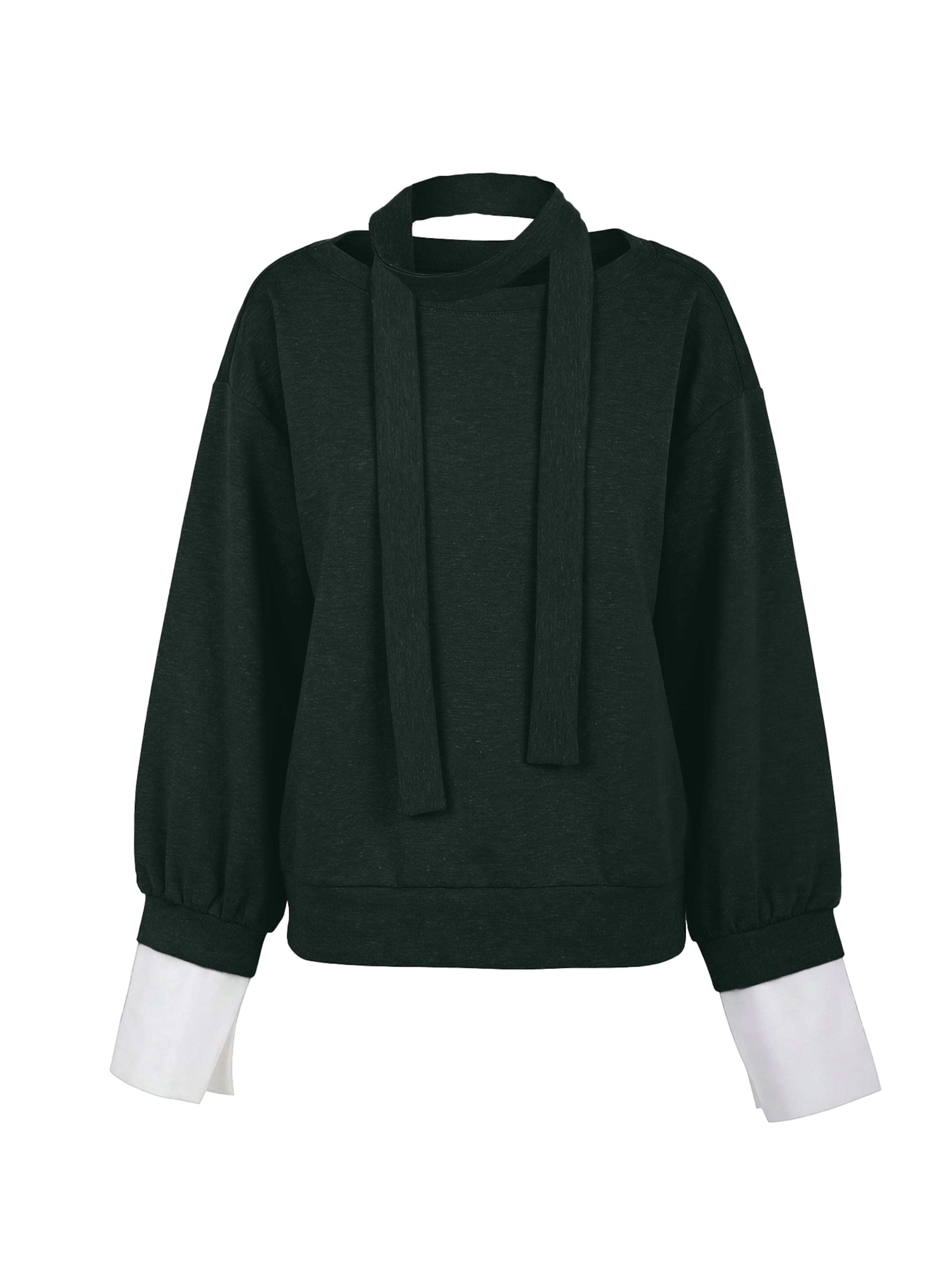 minus - Sudadera 'Cersei' en verde: frente