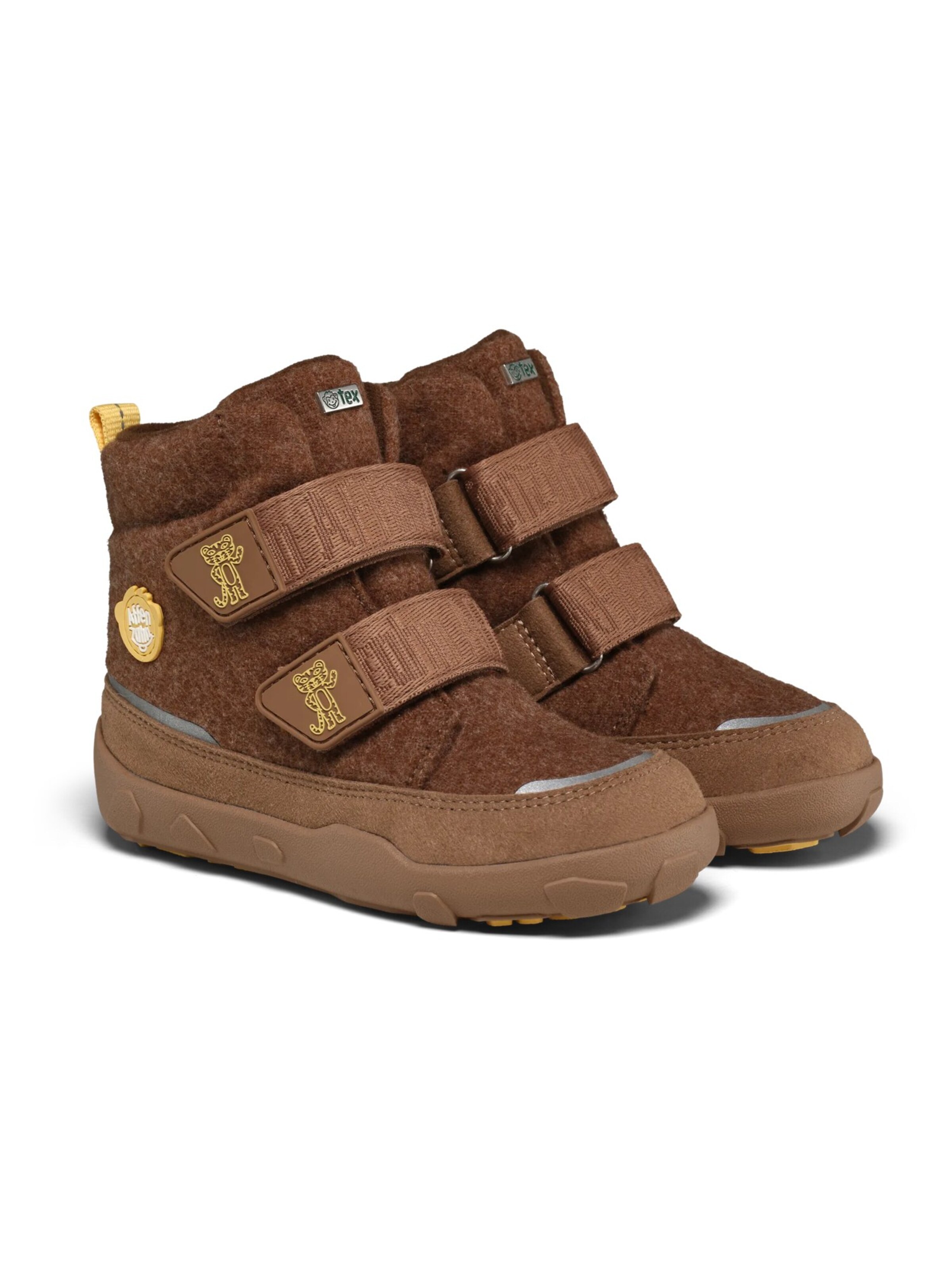 Affenzahn Stiefel 'Winterstiefel Wolle Comfy'‌‌‌‌‌‌‌ in Braun