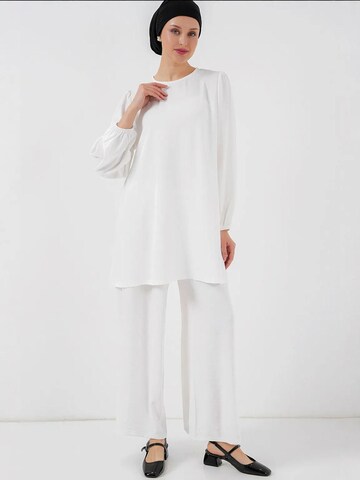 Bigdart - Calças de fato em branco: frente