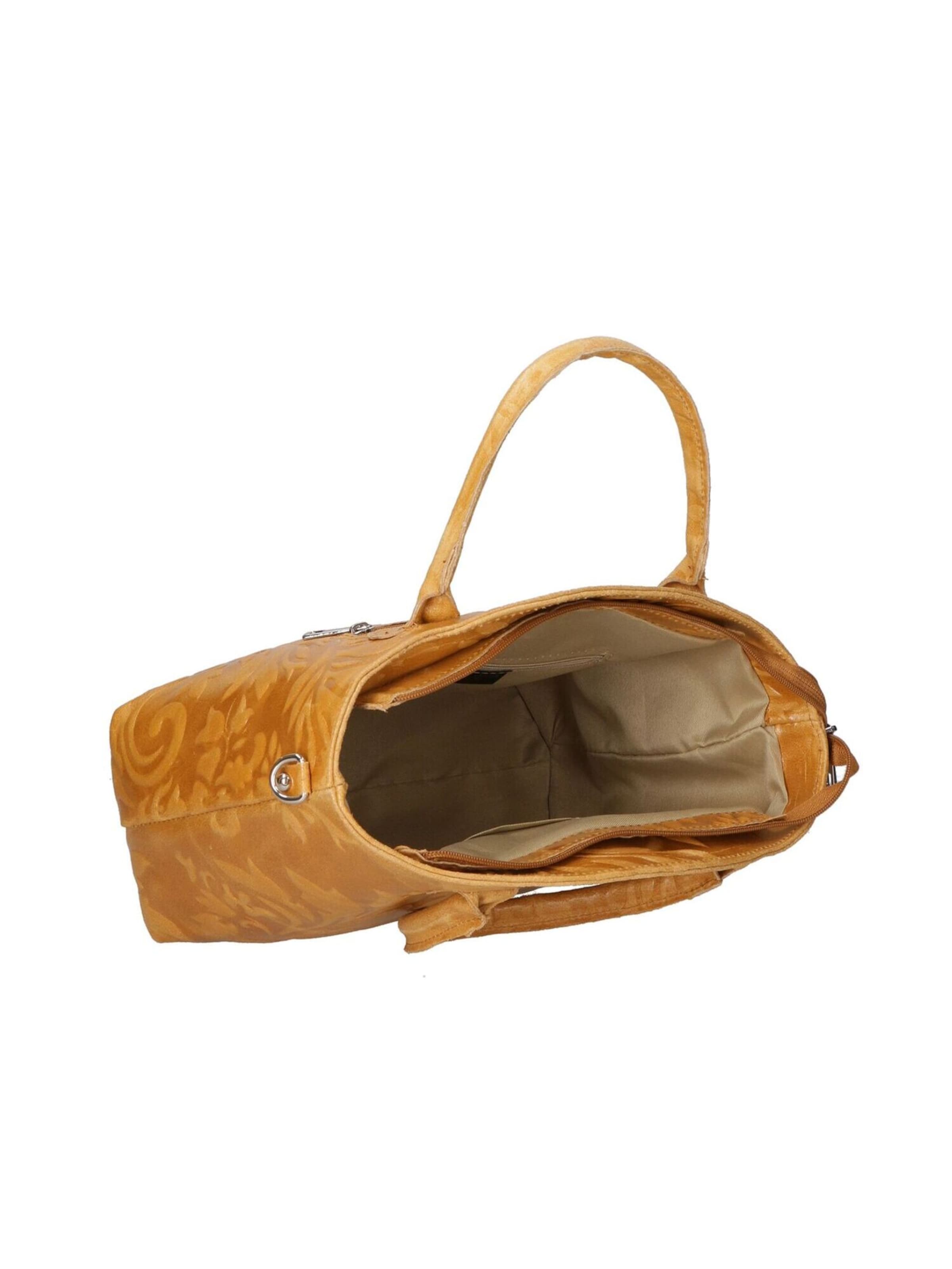 CHICCA BORSE Handtas in Bruin