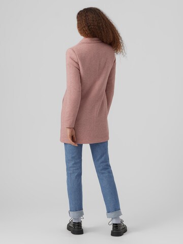 VERO MODA Between-Seasons Coat in Pink